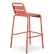 Уличный барный стул Lianis коралловый