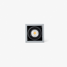 Встраиваемый светильник Colin-1 серый LED 36-50W FASHION 3100K 20°