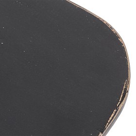 Черный приставной столик Nelia