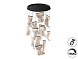 Velos Люстра 13L черная DIMABLE