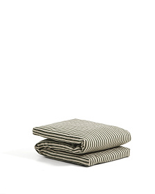 Подушка для шезлонга Dirome в зеленую полоску, 100% ПЭТ, 50 x 175 см