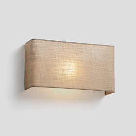 Горизонтальный настенный светильник Otton RCT из джута 2л 375x200x105