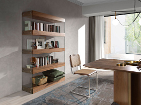 Стеллаж Distincion CP1110-F-NOGAL /3091 орех