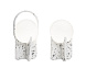 Настольная лампа Nonet 2095/011RG White dimmable