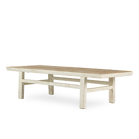 Белый столик ваби-саби Mizu