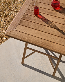 Складной стол Dandara деревянный 66 x 66 см