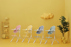 Стульчик для кормления Cocoon Oribel Z Розовая карамелька