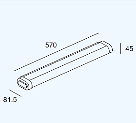 Бра для ванной Toi LED Medium 05-7833-21-M1