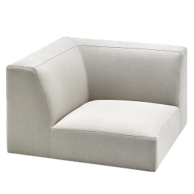 Сиденье для дивана ESCALAS с угловой спинкой 80cm left end