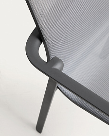 Уличный стул Canea из графитового алюминия