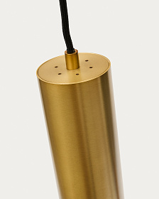 Подвесной светильник Andia из алюминия с золотой отделкой