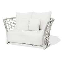 Диван двухместный Villa OFF WHITE MUSHROOM