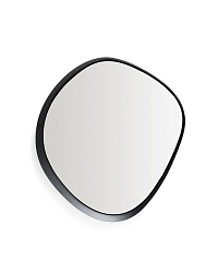 Зеркало Tebel черное металлическое 67,5 x 74,5 см