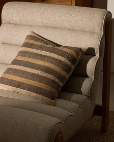 Awen Чехол на подушку из хлопка с полосками, разноцветный 45 x 45 см