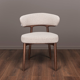 Стул Daniel ткань Loop 07, итальянский орех