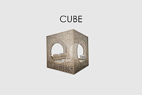 Уличная кровать Cube SEASHELL