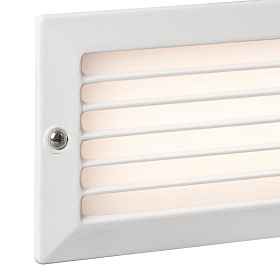 Встраиваемый светильник уличный Stripe белый