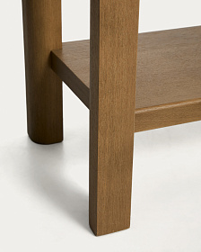 Консоль Arelida из дуба со светло-коричневой отделкой, 112 x 80 см