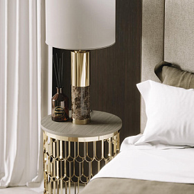 Приставной столик Brenda мрамор