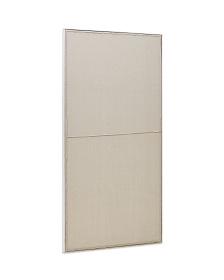 Maha Картина Белая с горизонтальной линией 110 х 220 см