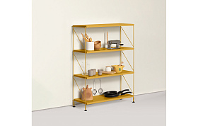 Напольный стеллаж Tria металл