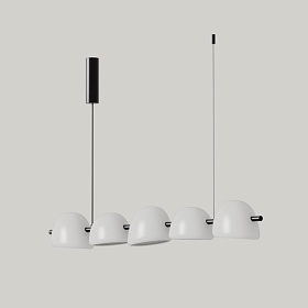 Подвесной светильник Lada 5 матовый черный