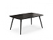 Обеденный стол Hyde 180x110 Macassar Ebony/черный