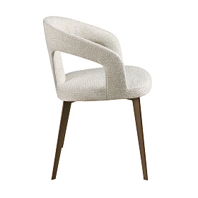 Стул 4173 из ткани цвета слоновой кости