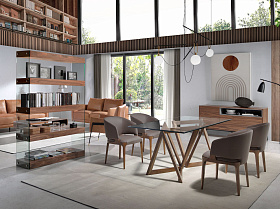 Стеллаж Distincion CP1110-F-NOGAL /3091 орех