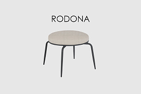Банкетка RODONA CARBON MATTE