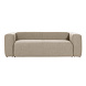 Диван 2-местный Blok бежевый