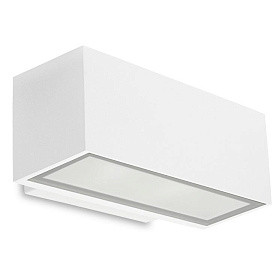 Уличный настенный светильник Afrodita IP65 220mm LED 11.2W 3000K ON-OFF Белый 1004lm