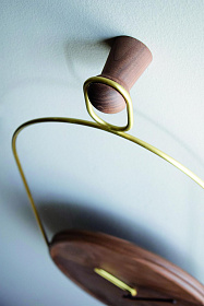 Часы Eslabon орех-латунный