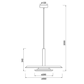 Подвесной светильник TINA 9000