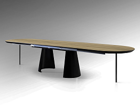 Раздвижной обеденный стол Capri 205-405