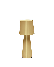 Arenys Большая переносная настольная лампа в позолоченном цвете