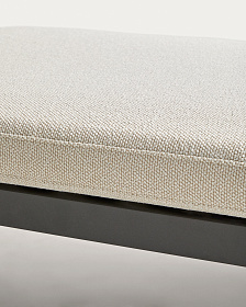 Шезлонг Kionia из алюминия цвета графит