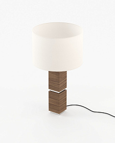 Настольная лампа Quentin дерево