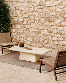 Ковер уличный Despas из синтетических волокон бежевый 160 x 230 см