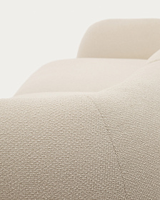 Модульный 2-местный диван Martina цвета экрю с правым шезлонгом 230 см