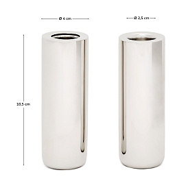 Набор из 2 подсвечников Nirela 11 см