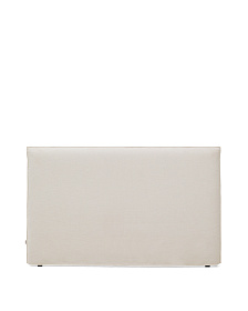 Изголовье кровати Jaira из белого шенилла со съемным чехлом для кроватей шириной до 180 см