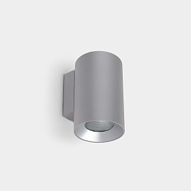 Уличный настенный светильник IP66 Cosmos ø85mm LED 11.8W 3000K ON-OFF Серый 1115lm