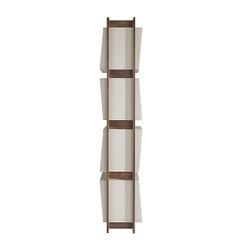 Стеллаж Equilibrio 829DP /3027 жемчужно-серый