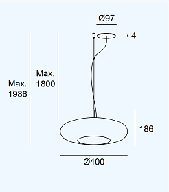 Подвесной светильник Plat Recessed 00-8406-05-12