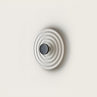 Настенный светильник Rang с диффузором в черной отделке