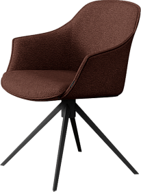 Стул поворотный Kedua Metal обивка одноцветная