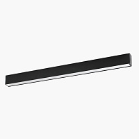 Потолочный светильник Via PRISMATICO черный 112CM 52W 3000K