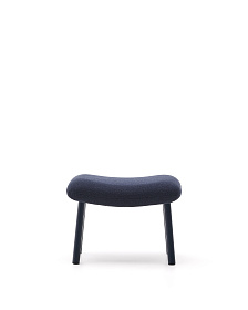 Пуф для ног Inari синий из стали и полиэстра 60 x 50 см