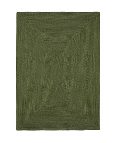 Despas Зеленый ковер из синтетического волокна, 200 x 300 см